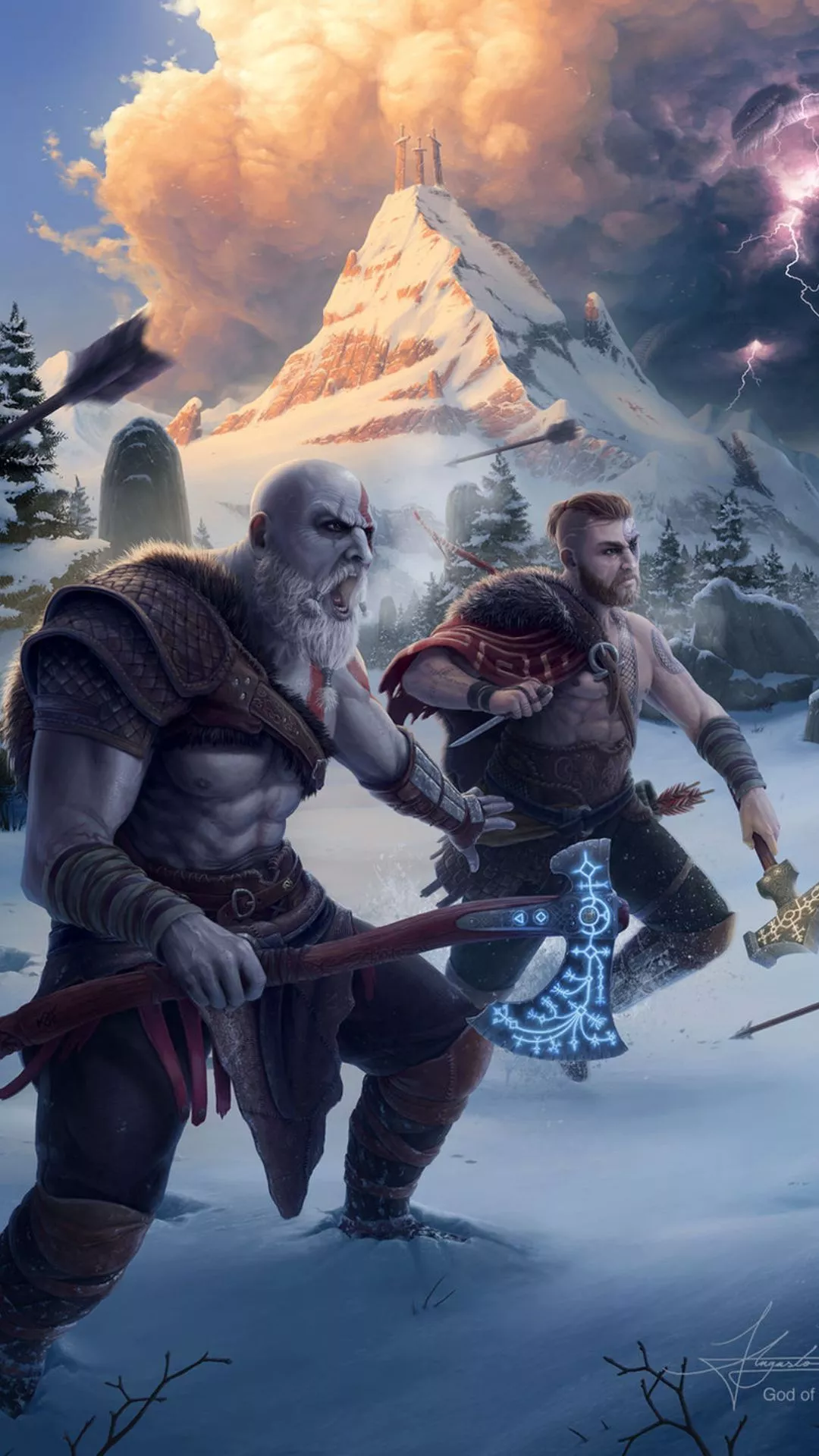 God of War Ragnarok Wallpaper