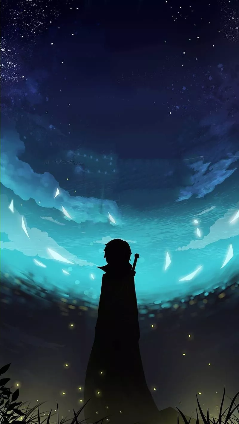 kirito dark, HD phone wallpaper