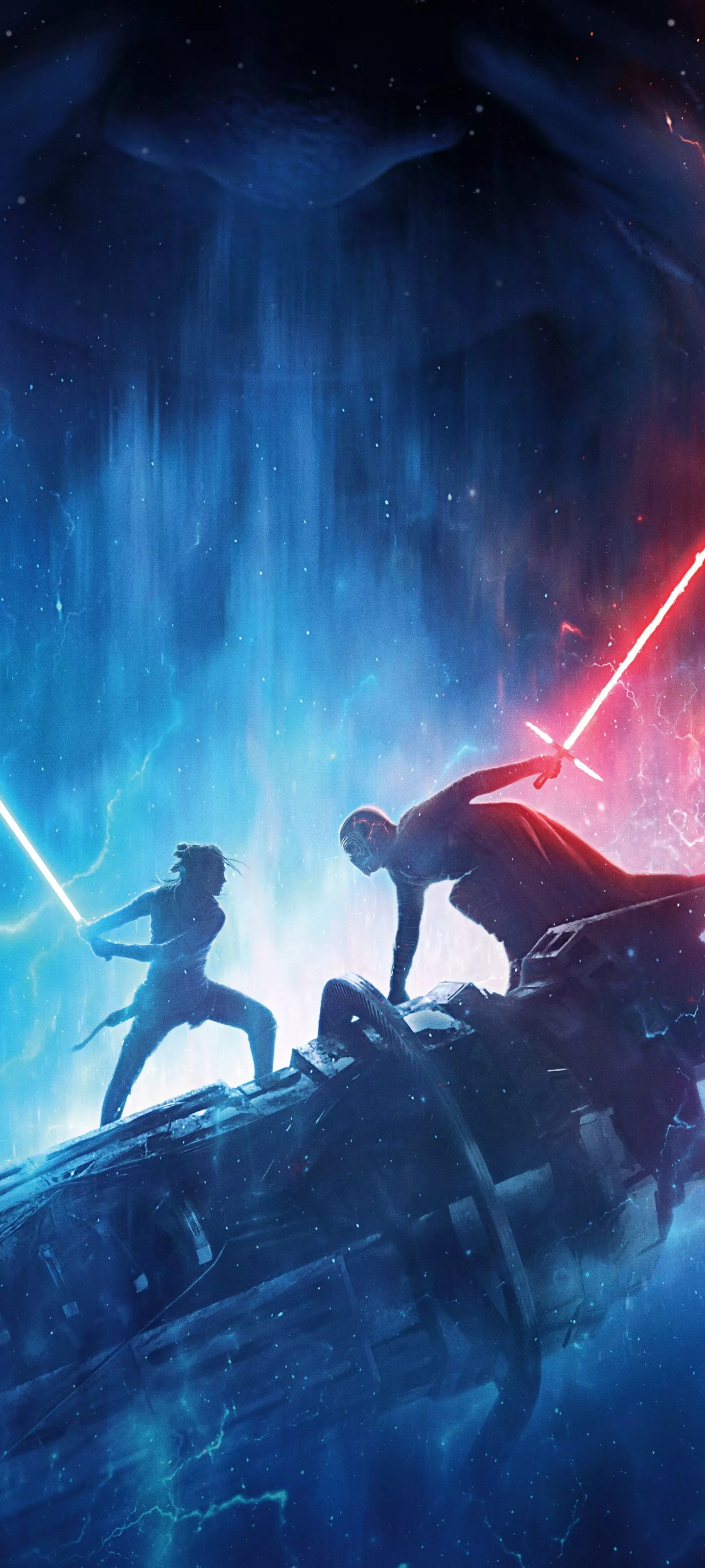 Mobile wallpaper: Star Wars, Lightsaber