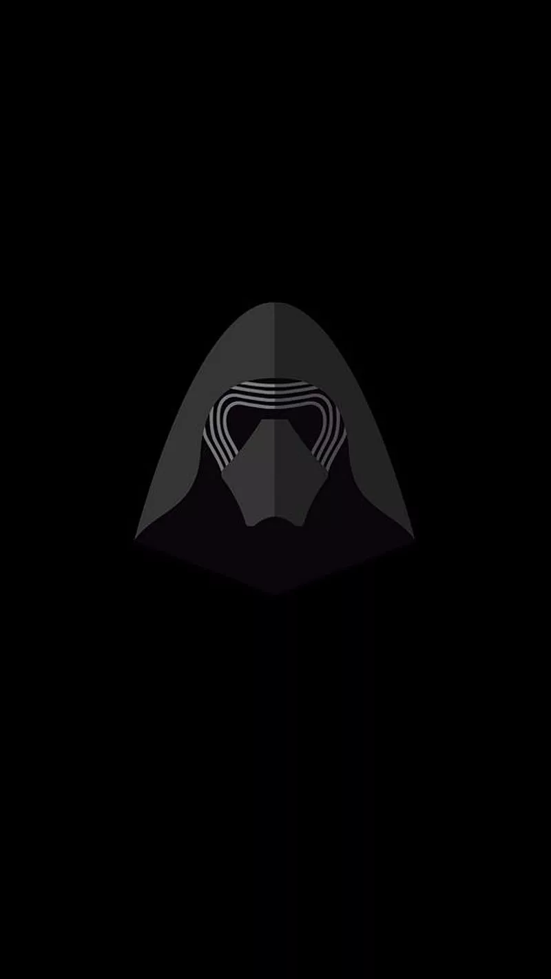 Kylo Ren, 929, amoled, black, minimal