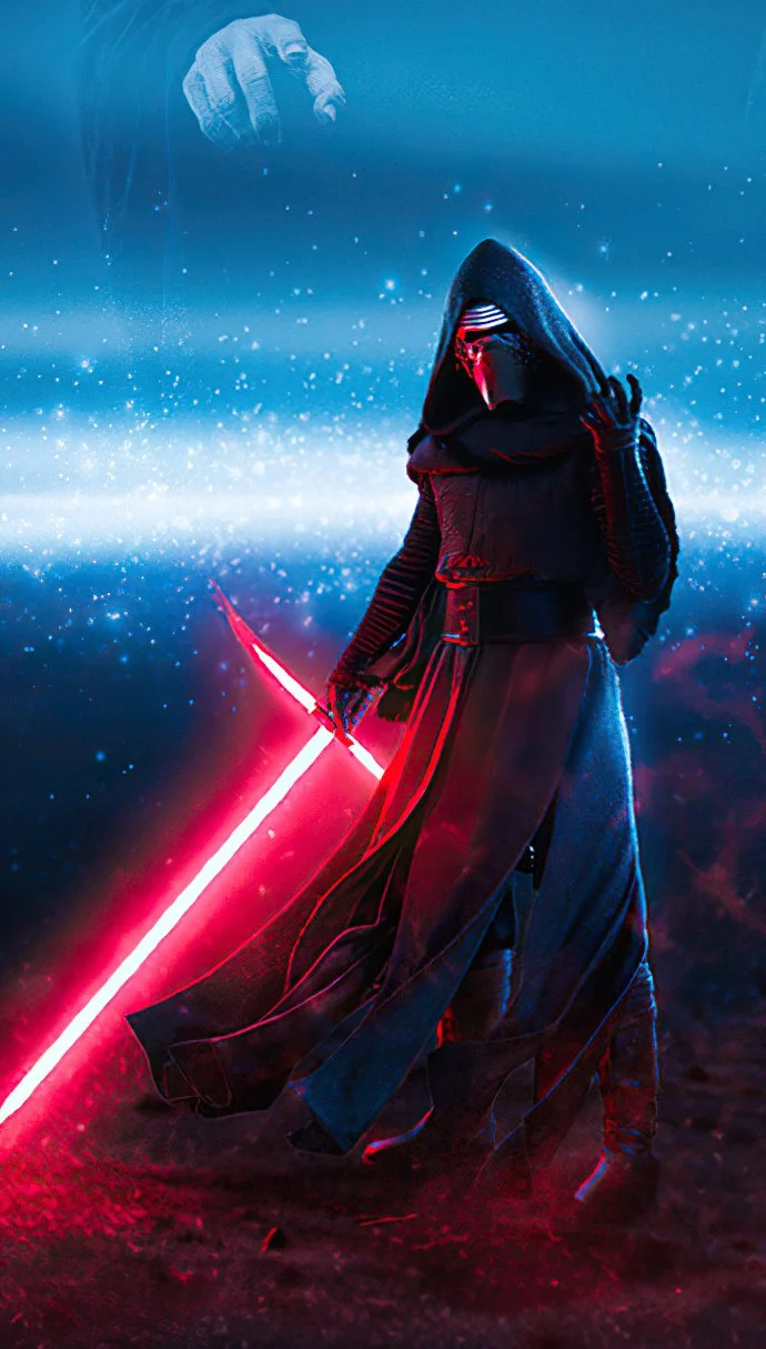 Kylo Ren's Force Wallpaper for iPhone