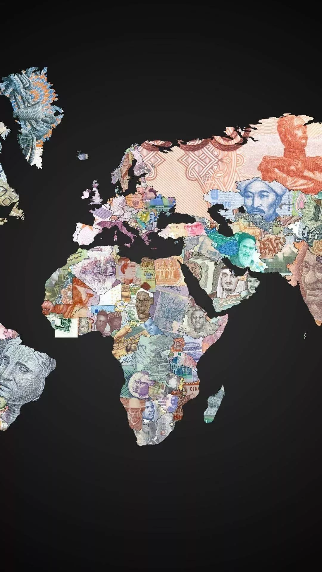 Global Map Wallpaper