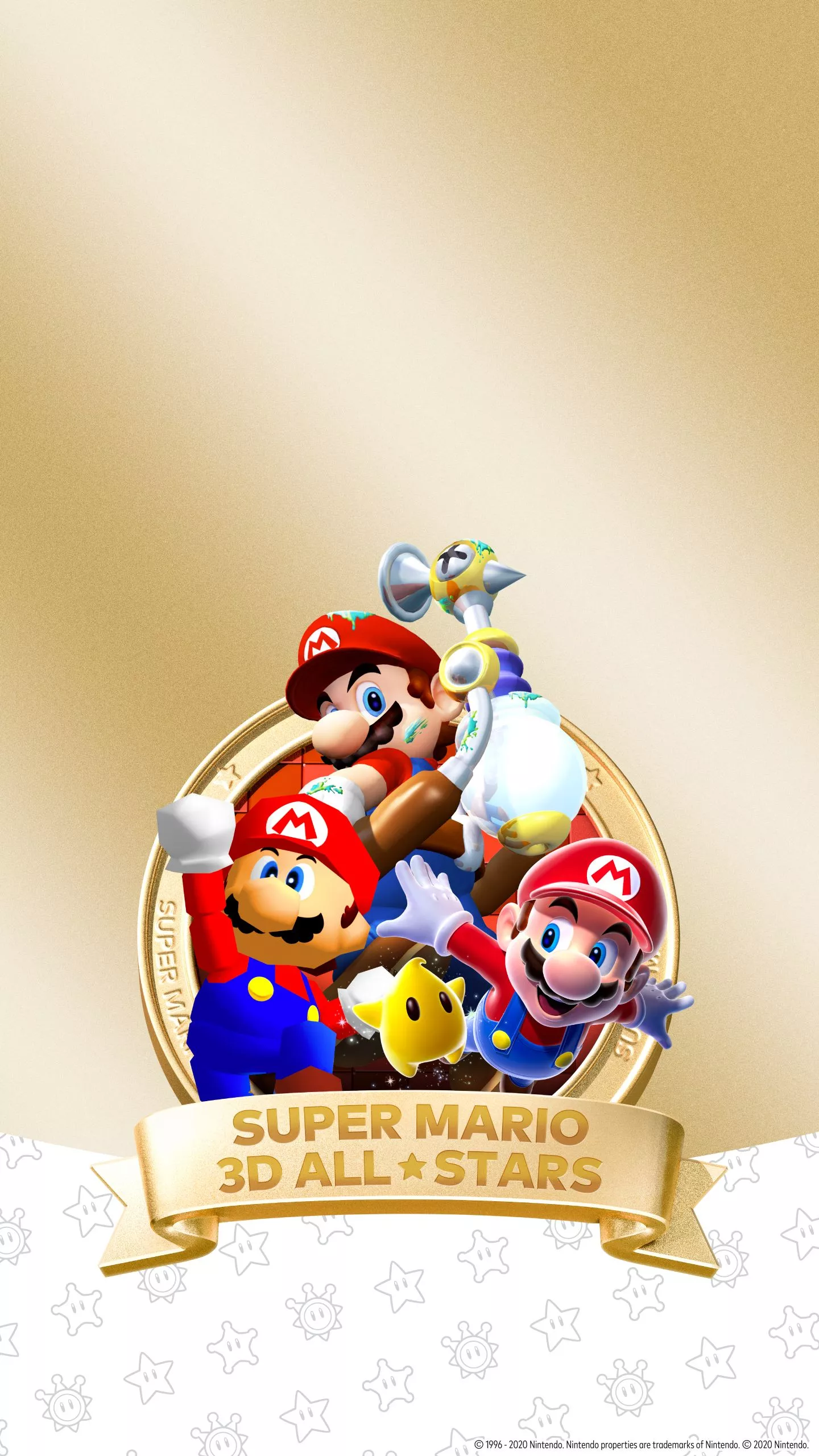 SM3DAS_Wallpaper_B, Nintendo, Free