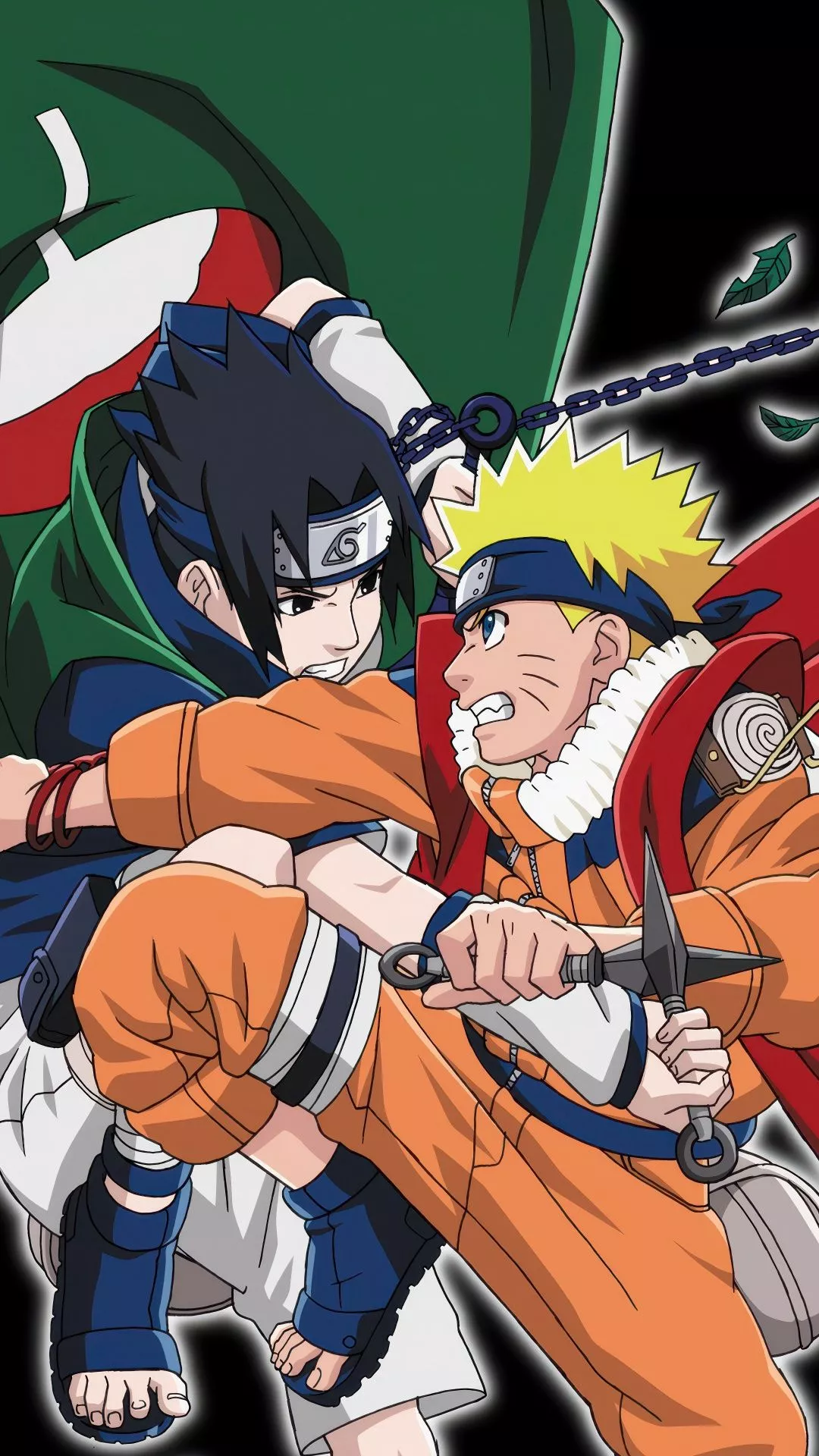 Sasuke vs Naruto Uzumaki Wallpaper 4K