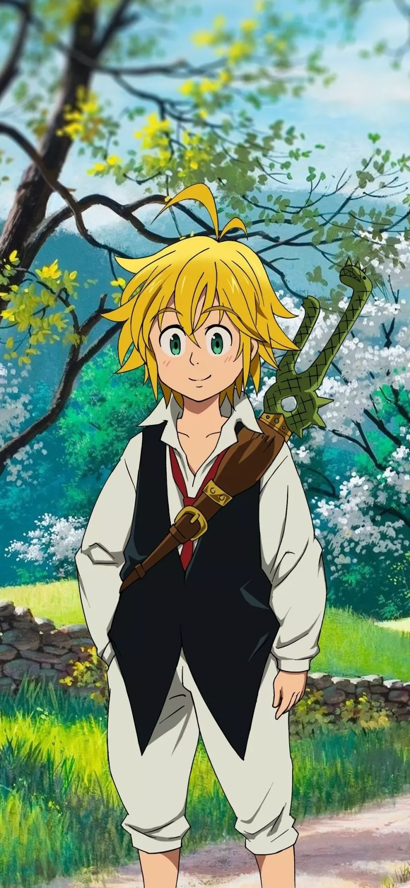 Phone Wallpaper Featuring Seven Deadly Sins