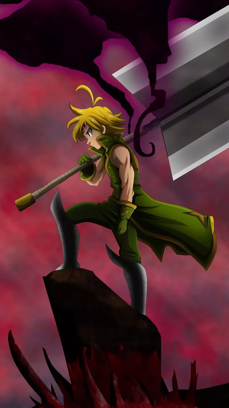 Seven Deadly Sins, meliodas, HD phone