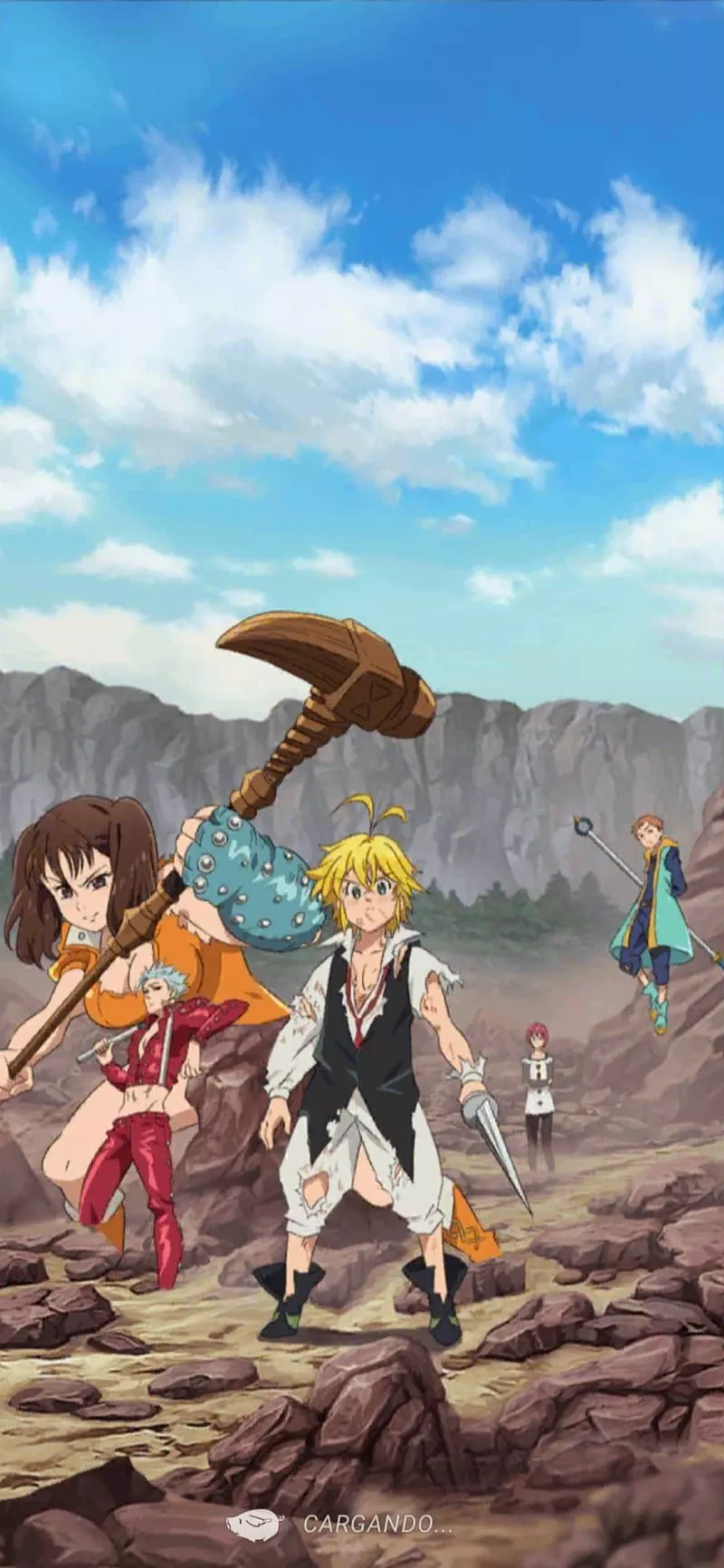 team, meliodas, HD phone wallpaper