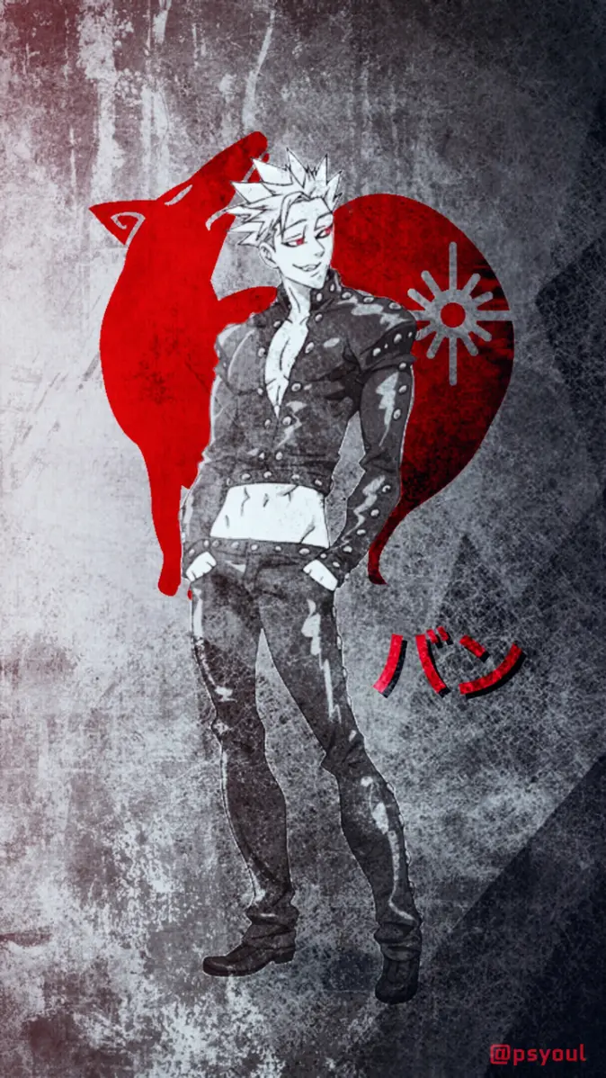 Ban fox sin of greed wallpaper