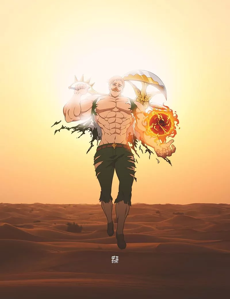 ESCANOR, meliodas, seven deadly sins