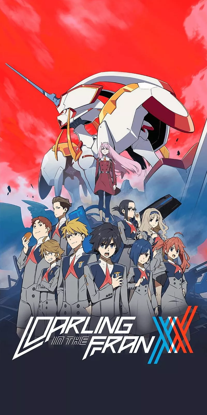 Darling in the franxx, 02, anime, HD