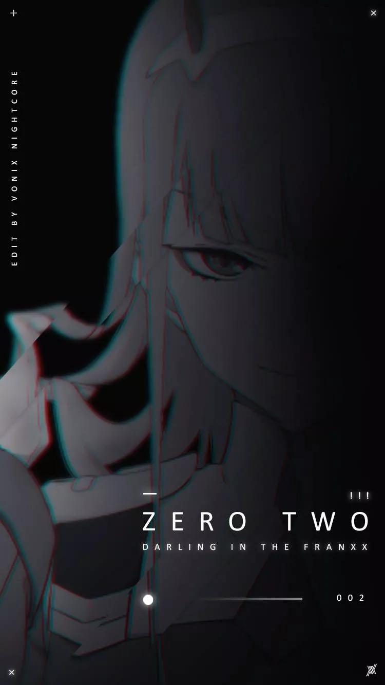Hot And Dark Zero Two Phone Wallpaper