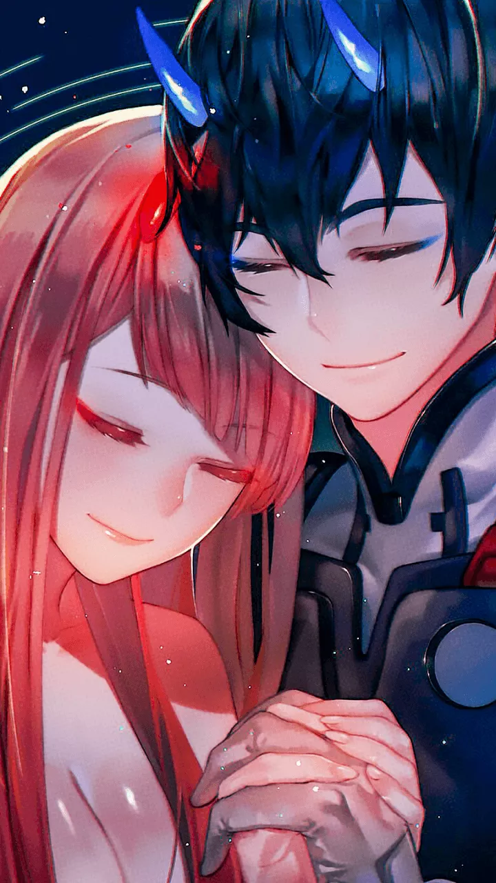 Anime Darling In The FranXX Phone Wallpaper