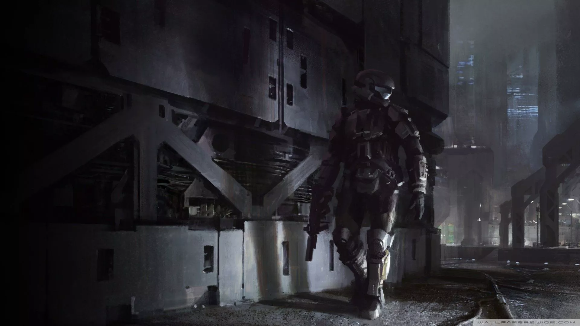 Game Halo 3: ODST HD Wallpaper
