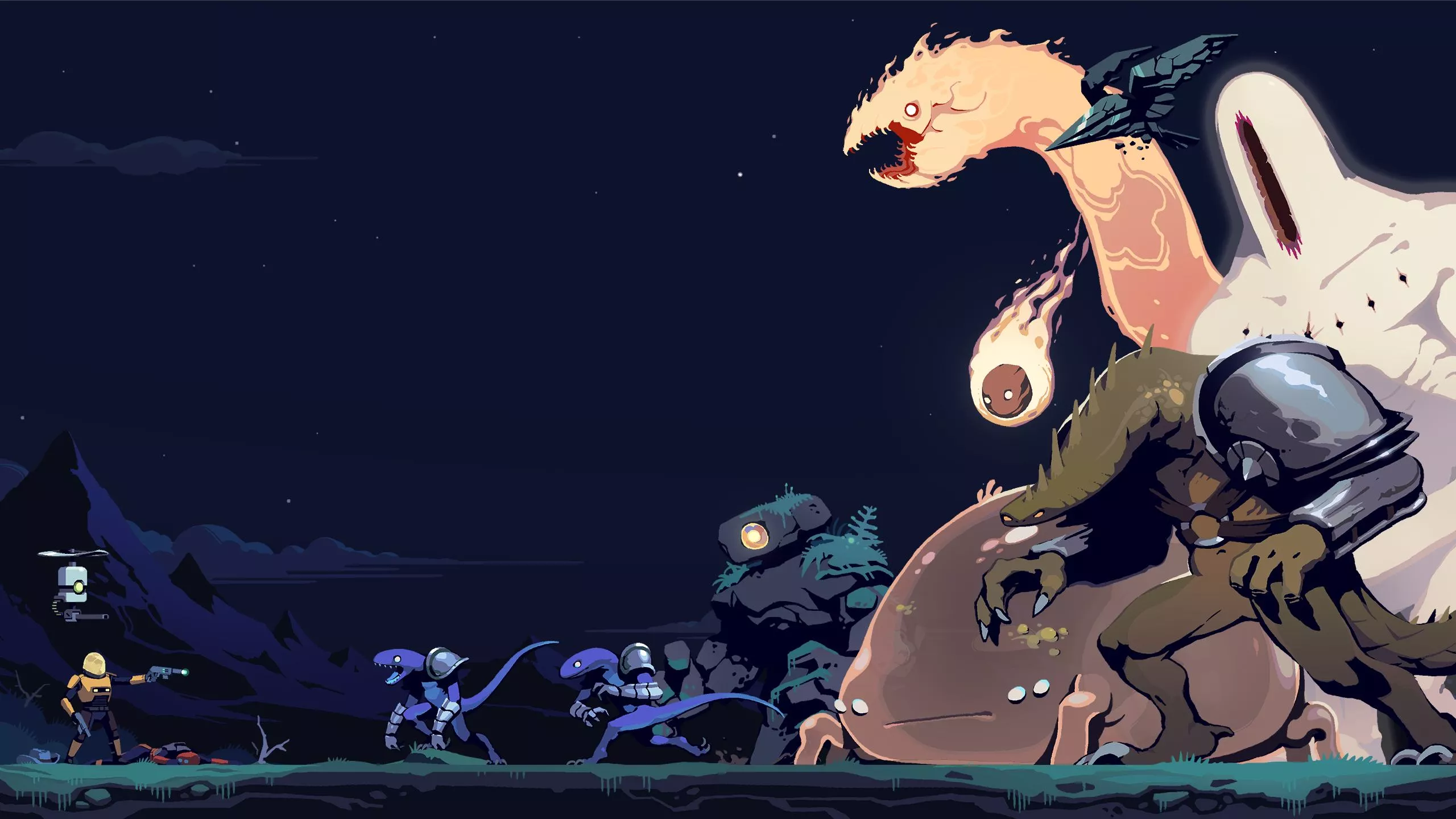 of Rain 2 Epic Monster Battle HD Wallpaper