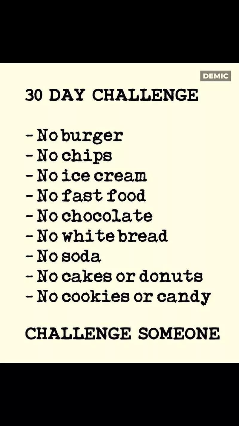 Day Challenge, 30 day challenge