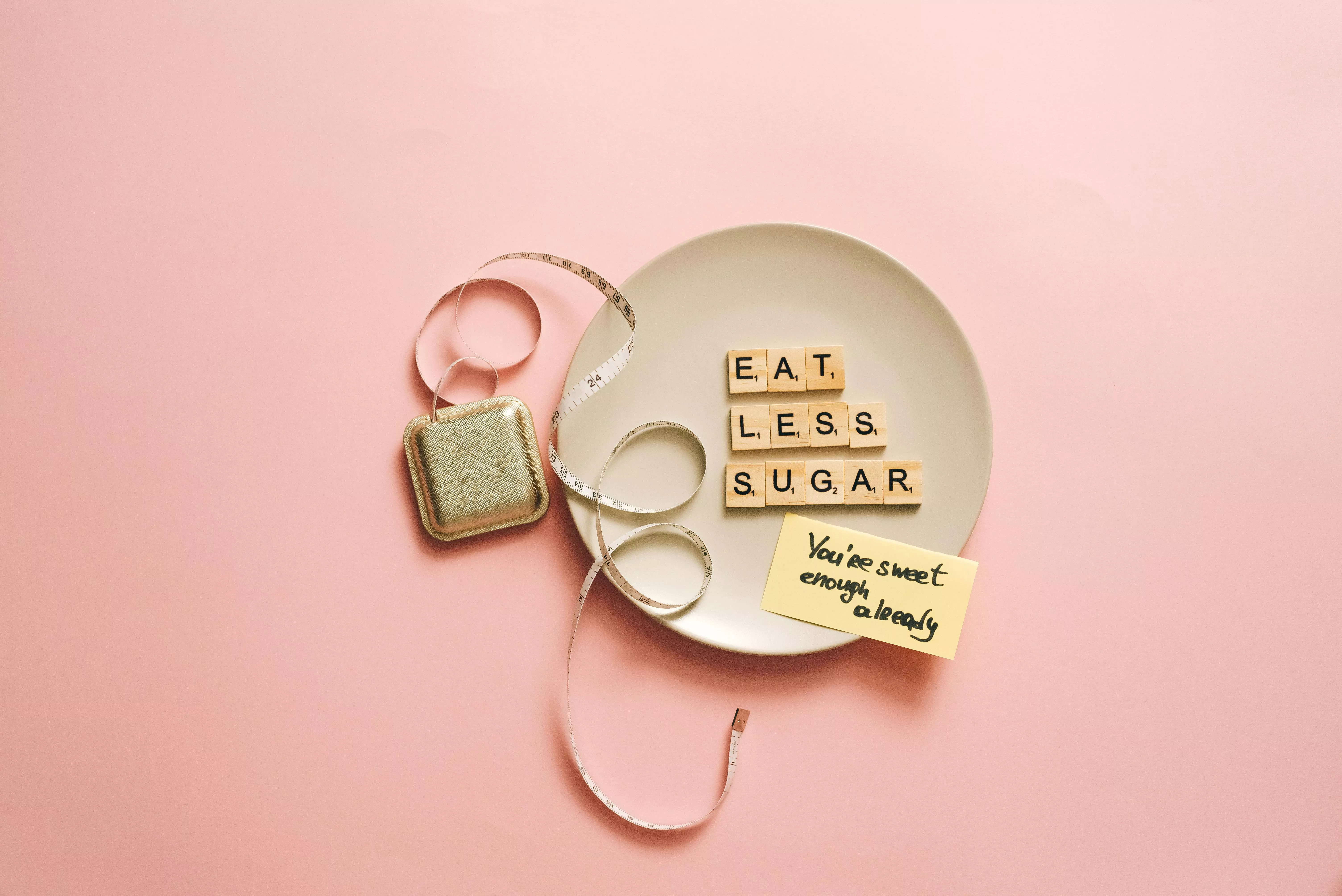 Eat Less Sugar & HD Image