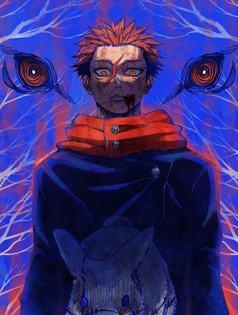 HD itadori yuuji anime wallpaper