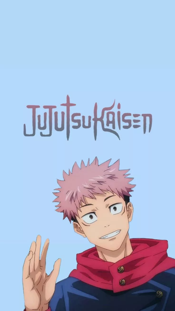 Download Jujutsu Kaisen Anime Character Yuji Itadori Wallpaper