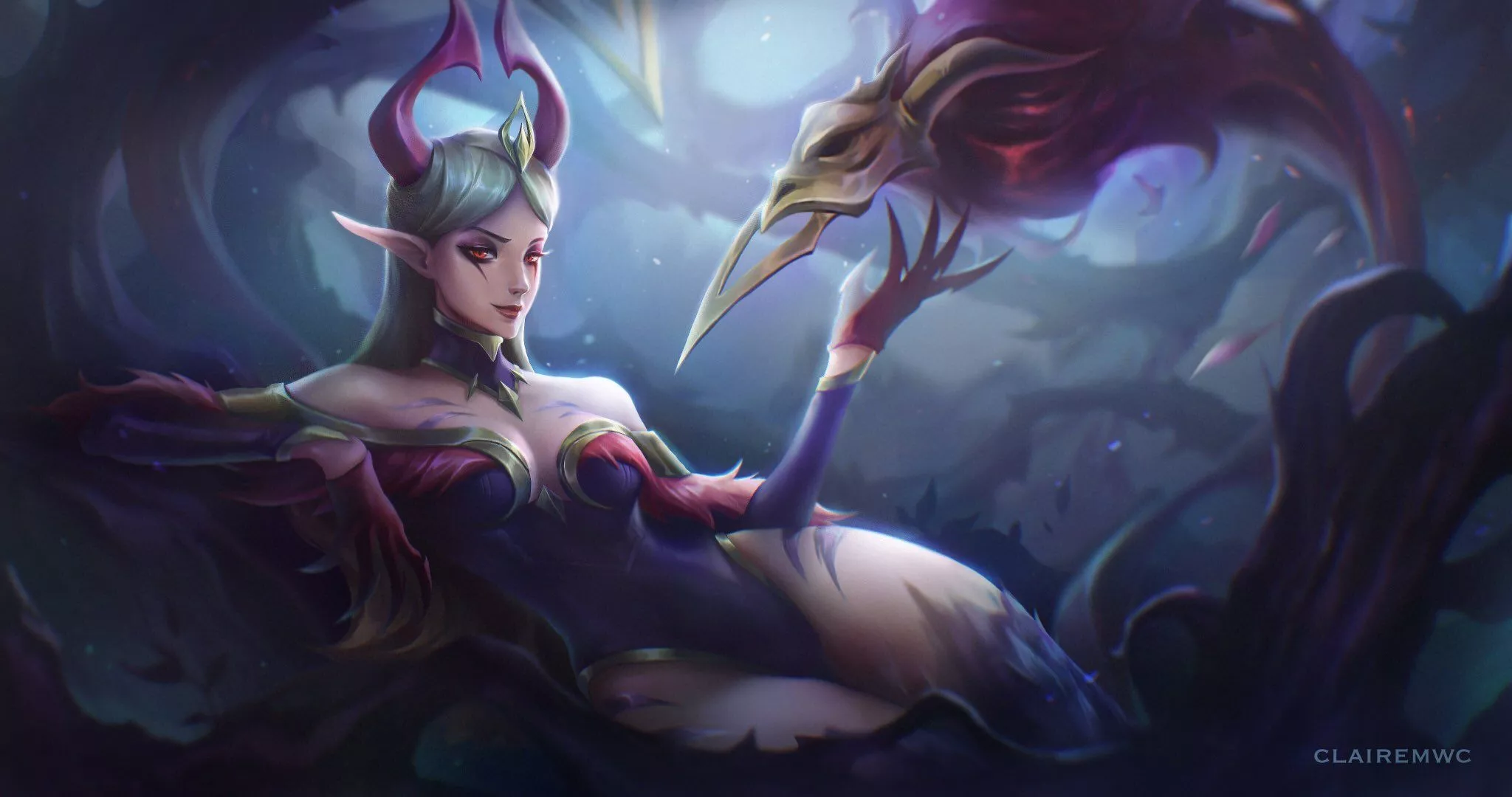 Coven Evelynn fan art✨ Skin design