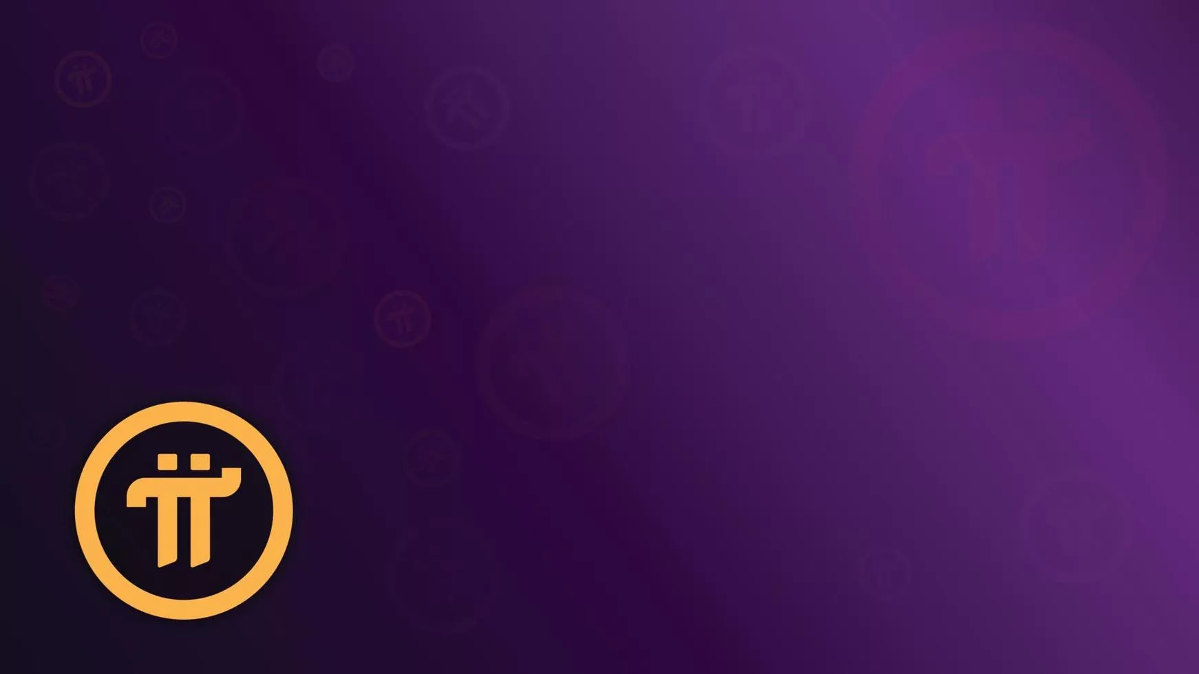 Pi Network. Pi icons. Pi logo vector