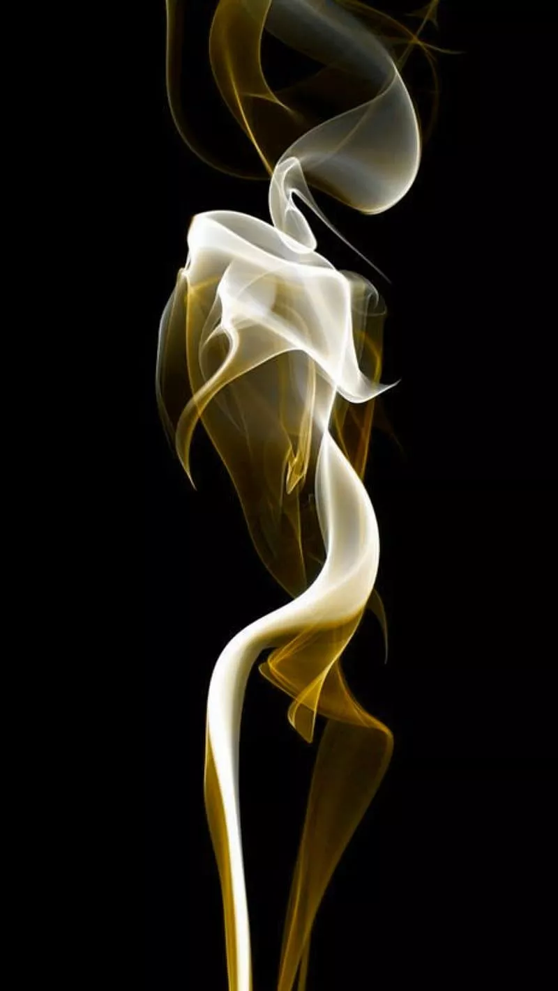 Yellow smoke, smoke, yellow, black