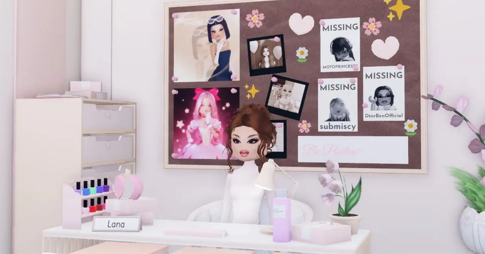 Nail Lady Lana in Dress to Impress