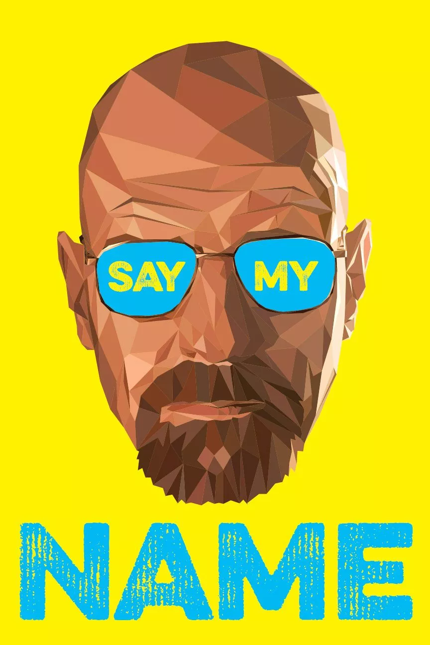 Walter White Poly Poster - Behance