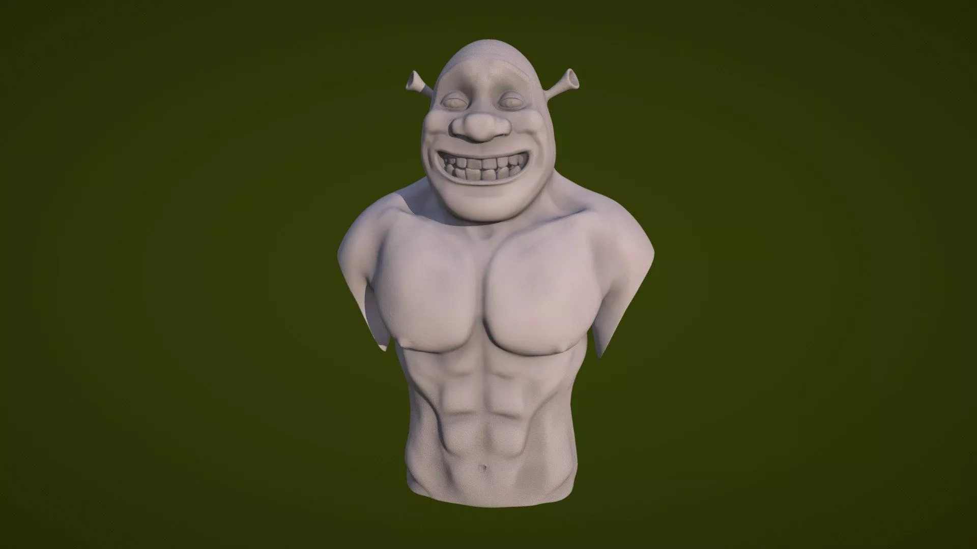 Shrek fit model