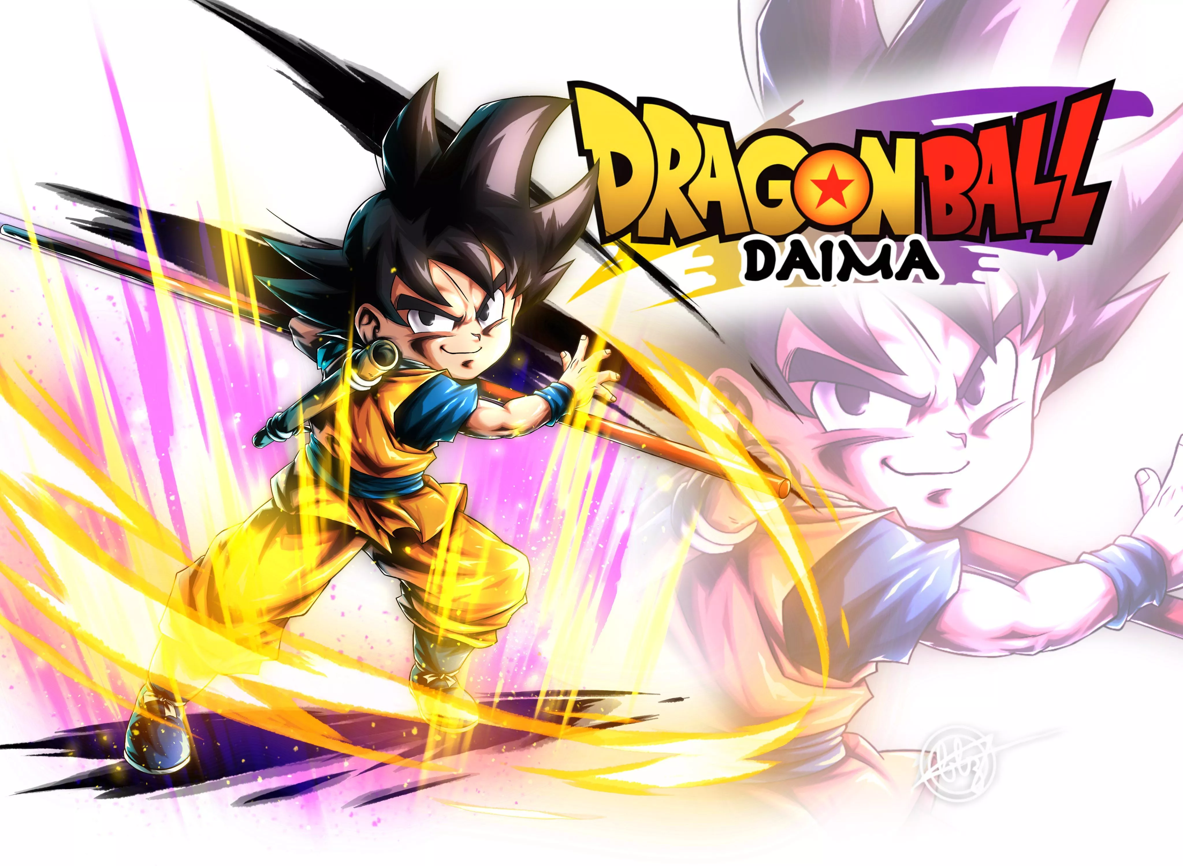 Dragon Ball DAIMA Wallpaper 4K, Fan Art
