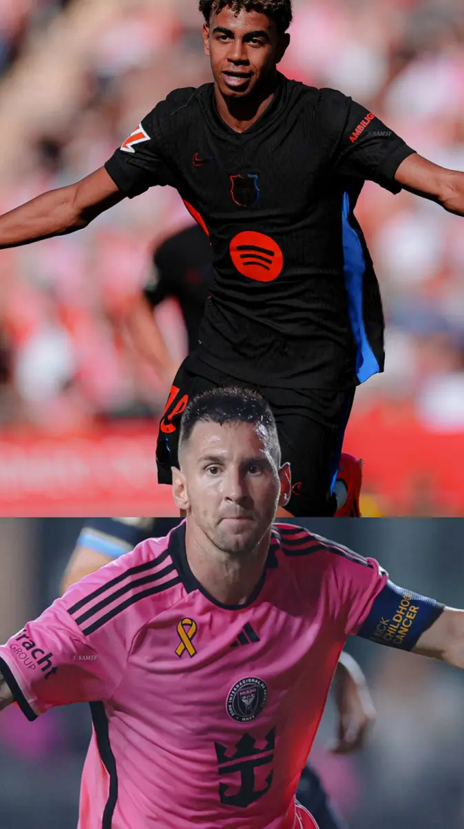 Lionel Messi X Lamine Yamal wallpaper