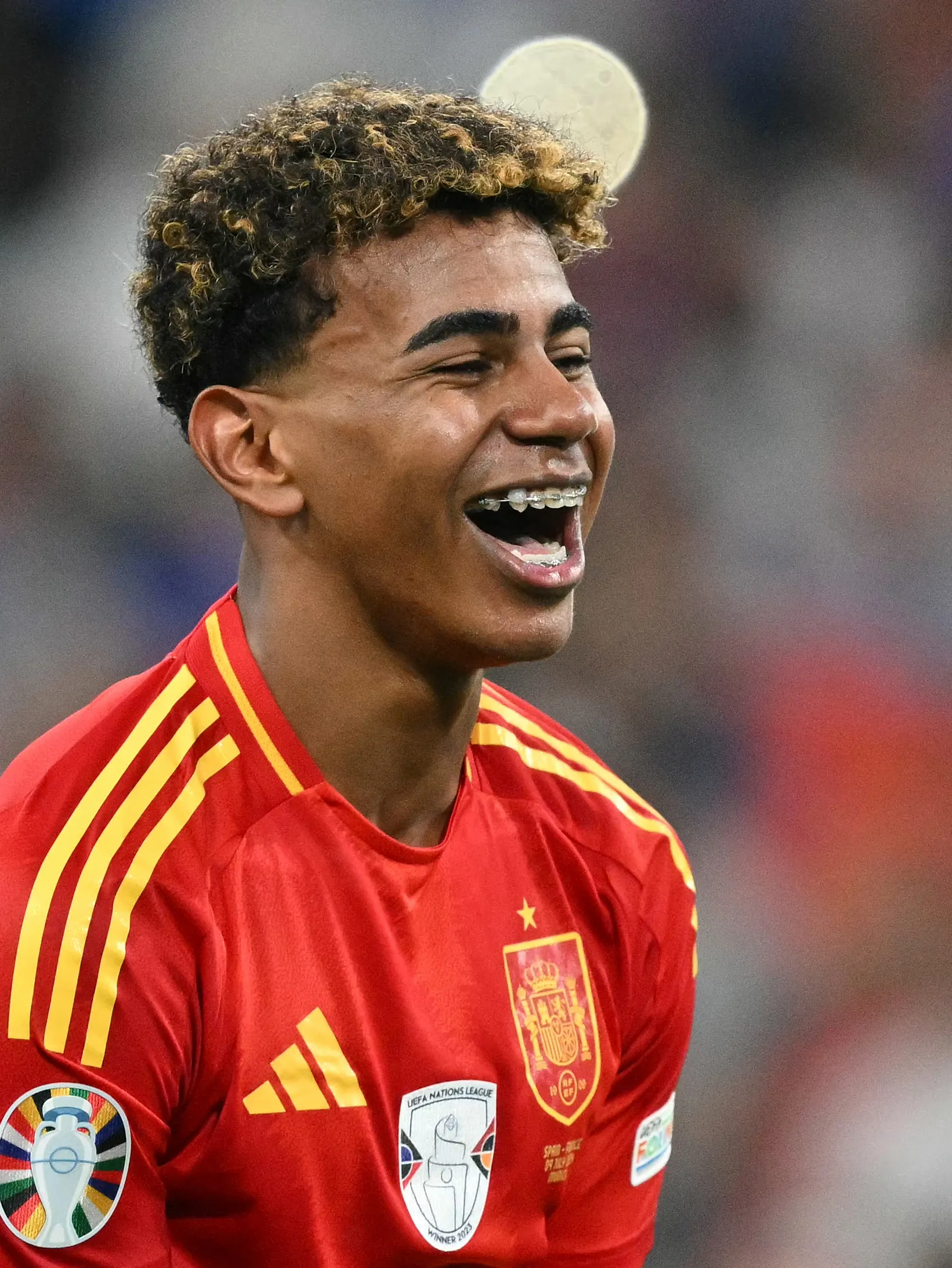 Lamine Yamal baby photo with Messi go