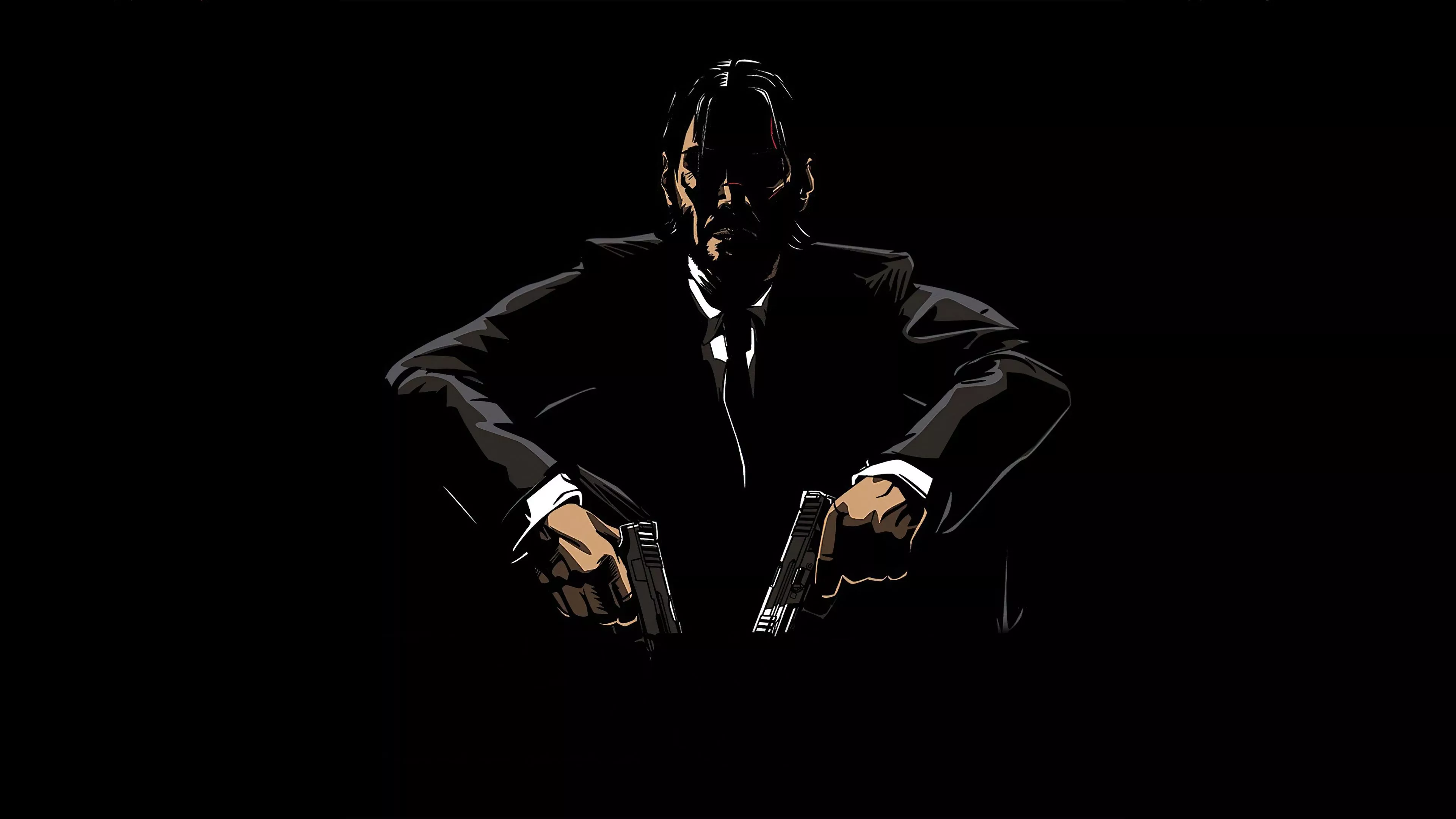John Wick Baba Yaga Minimal Amoled