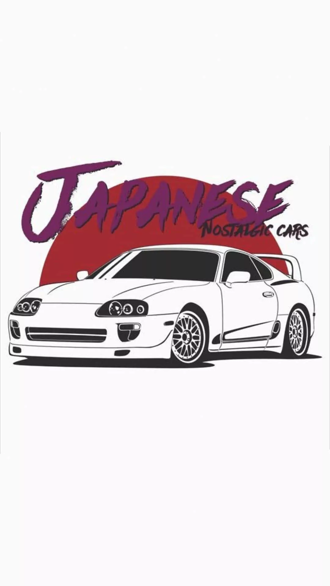 JDM Artwork Featuring Racing Car