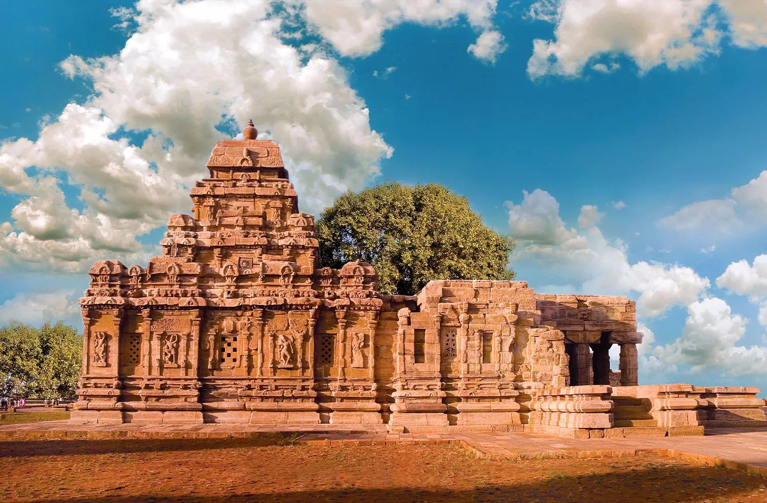 Pattadakal Image. Pattadakallu Temple