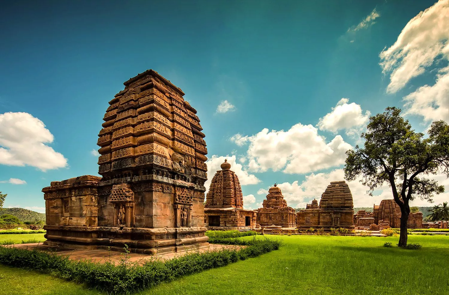 Pattadakal Image. Pattadakallu Temple