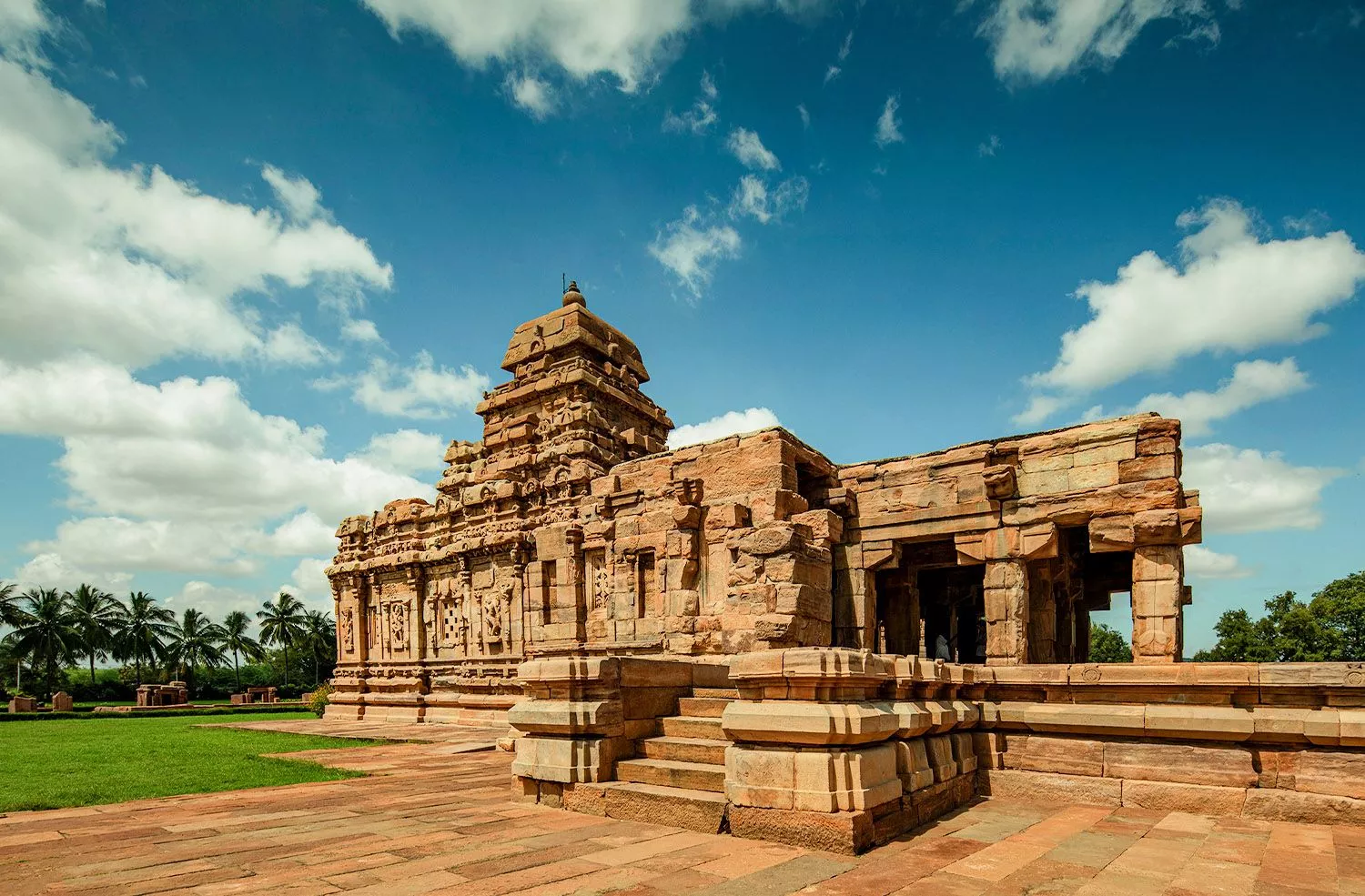 Pattadakal Image. Pattadakallu Temple