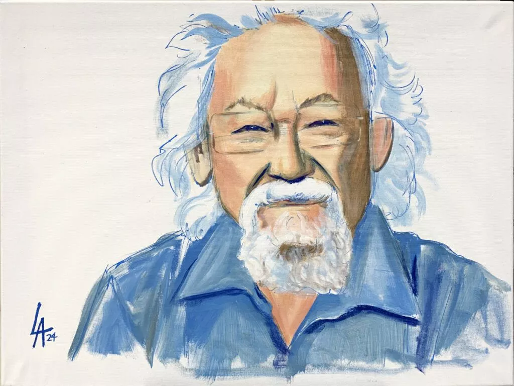 David Suzuki Speed Painting