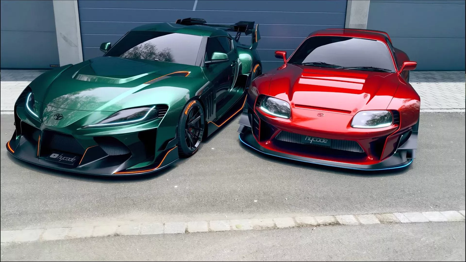 Widebody Toyota GR Supra Meets Slammed