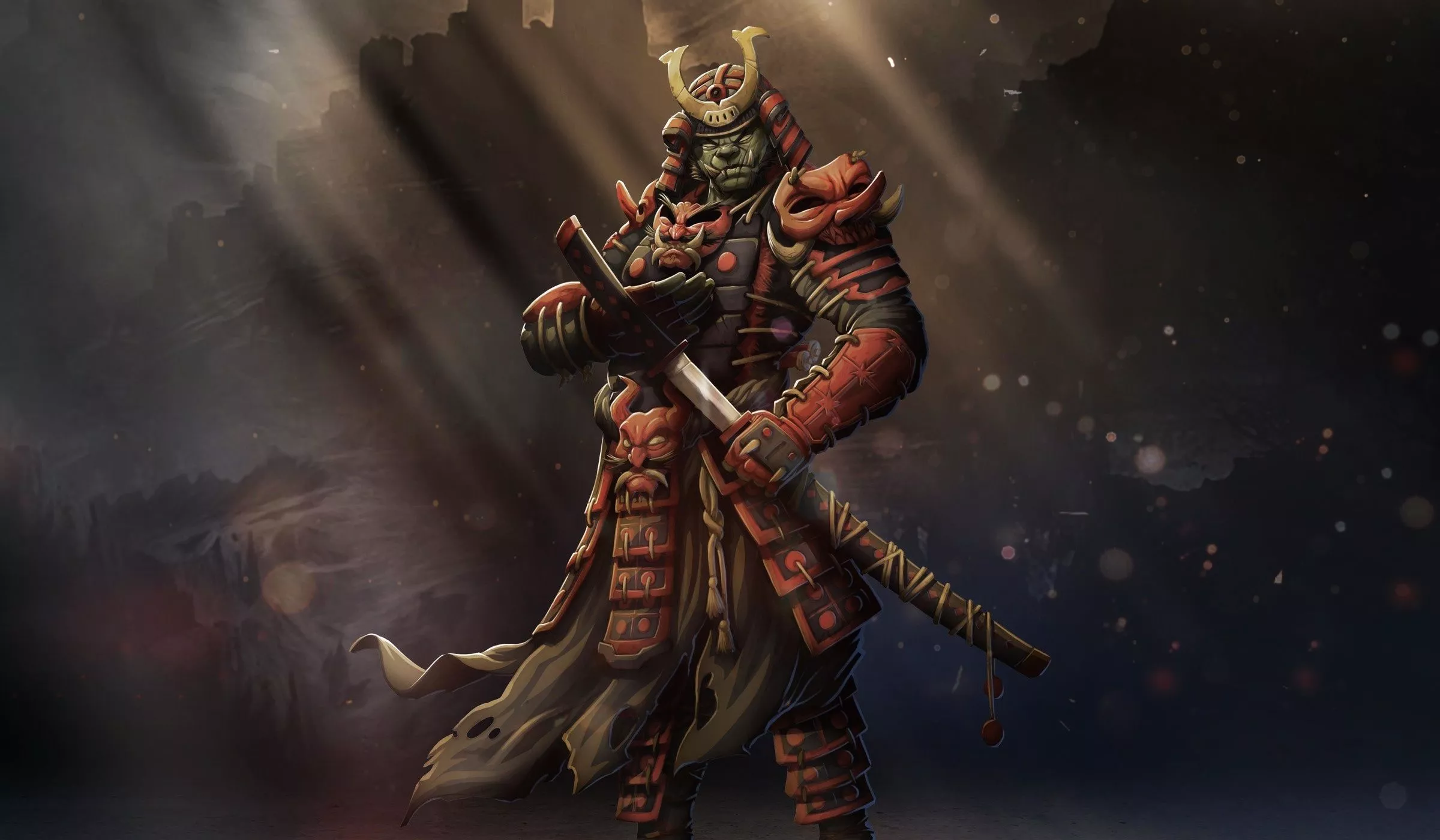 Samurai Warrior Art Wallpaper, HD