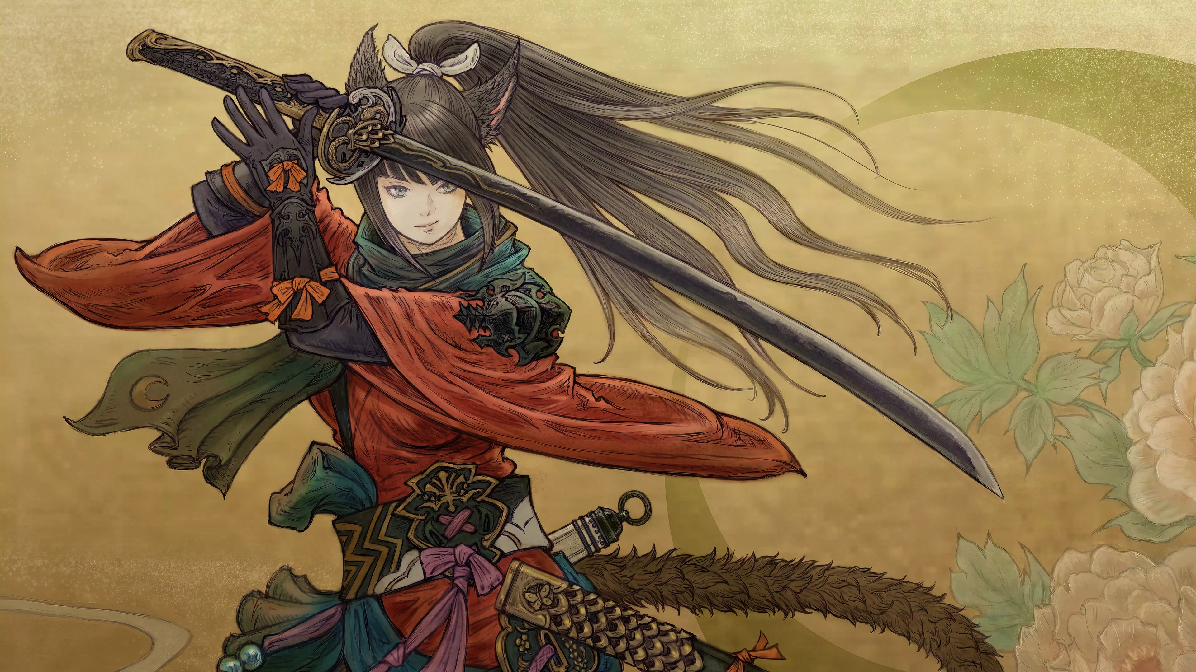 Fantasy Samurai 4k Ultra HD Wallpaper