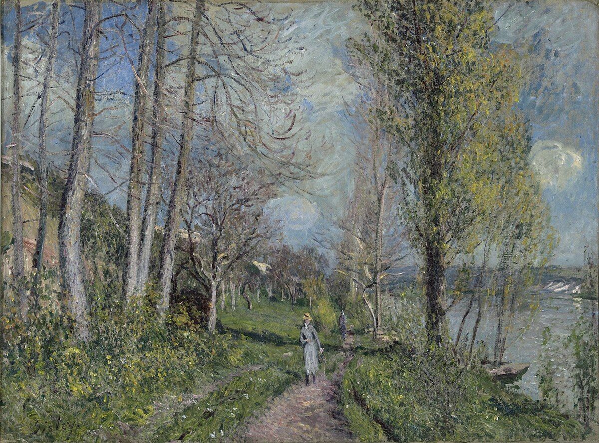 Alfred Sisley, Banks of the Seine