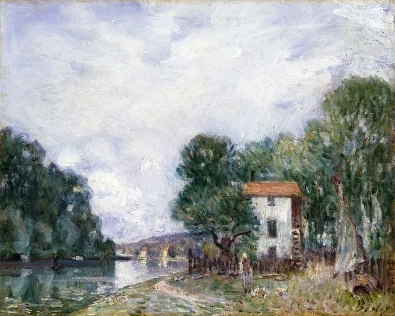 Alfred Sisley (1839 1899). Poster Print