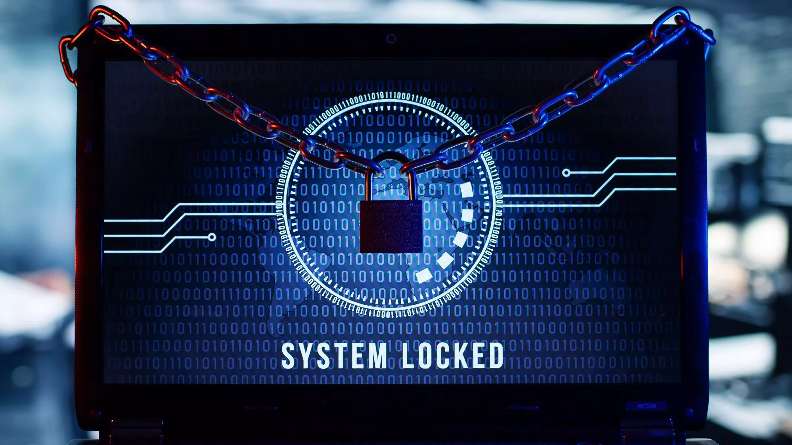 Download wallpaper 2560x1440 lock, system, words, matrix, screen, hacker widescreen 16:9 HD background