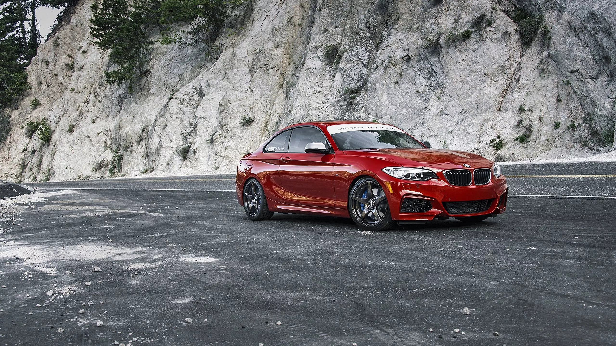 image BMW F22 M235i Red Cars 2560x1440