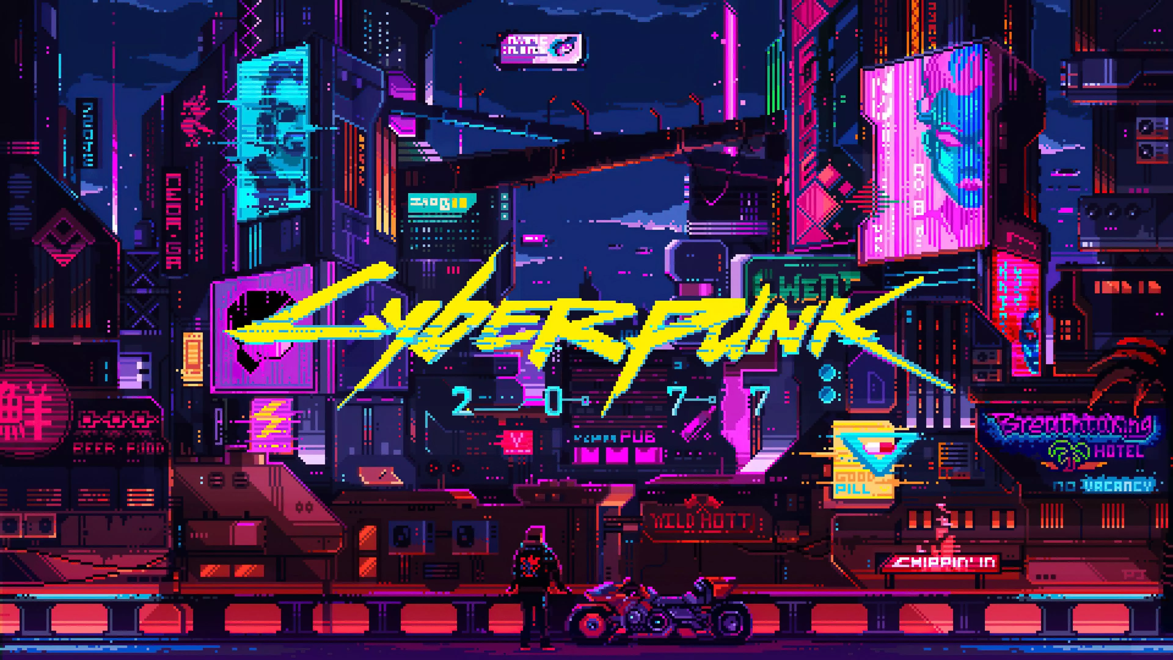 Cyberpunk 2077 16bit