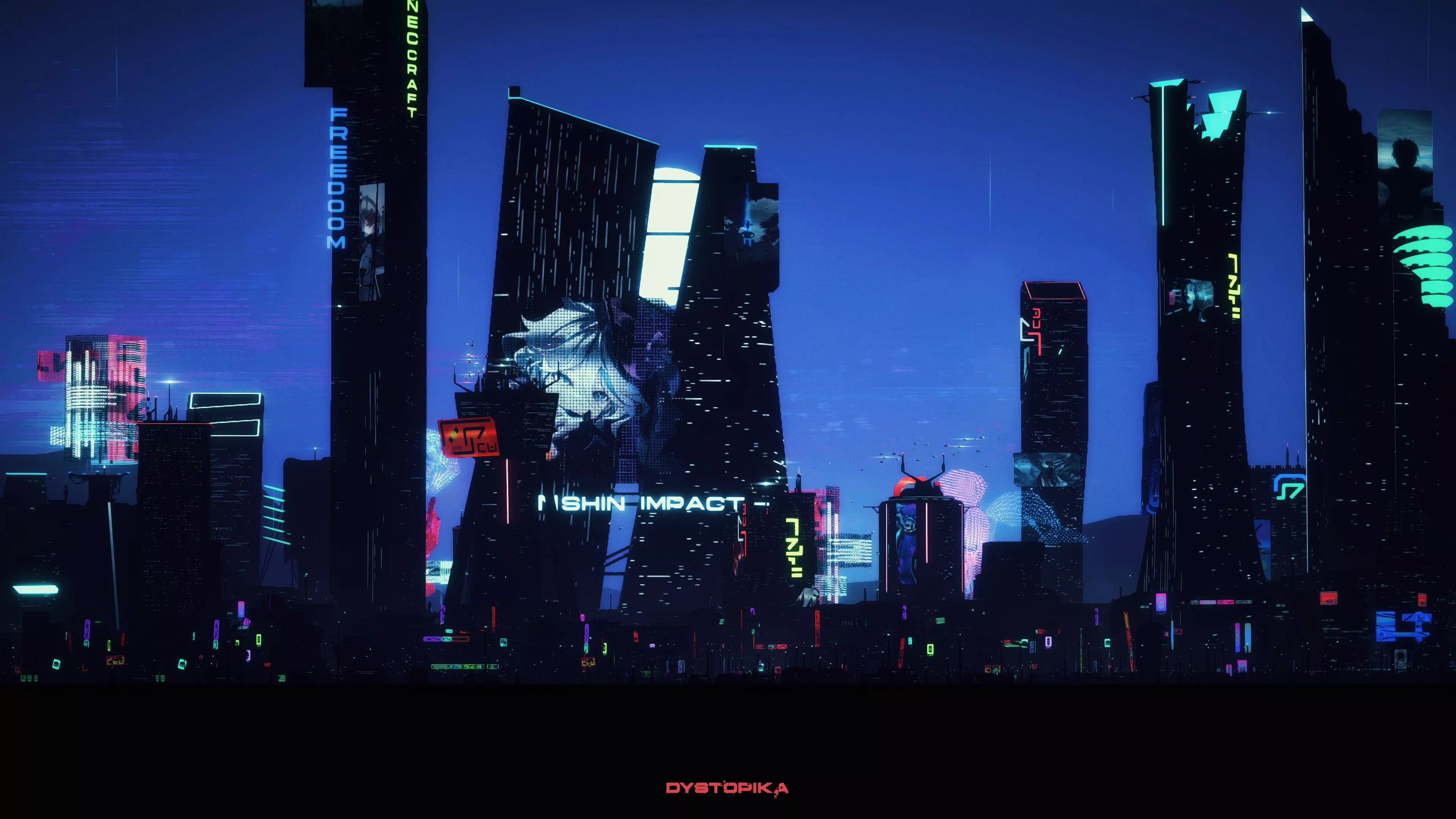 Dystopika Cyberpunk Osaka City