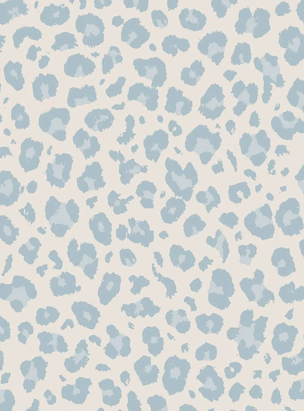 Cheetah Print In Pale Gray Wallpaper