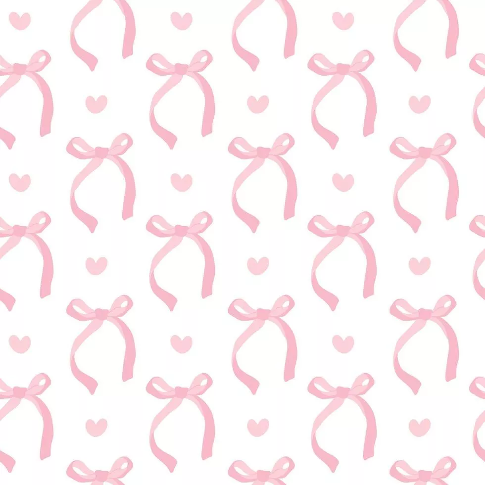 cute coquette aesthetic pattern
