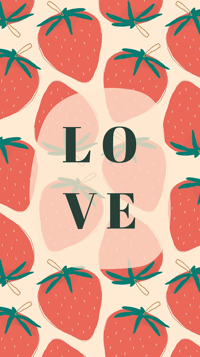 Strawberry iPhone Wallpaper Image