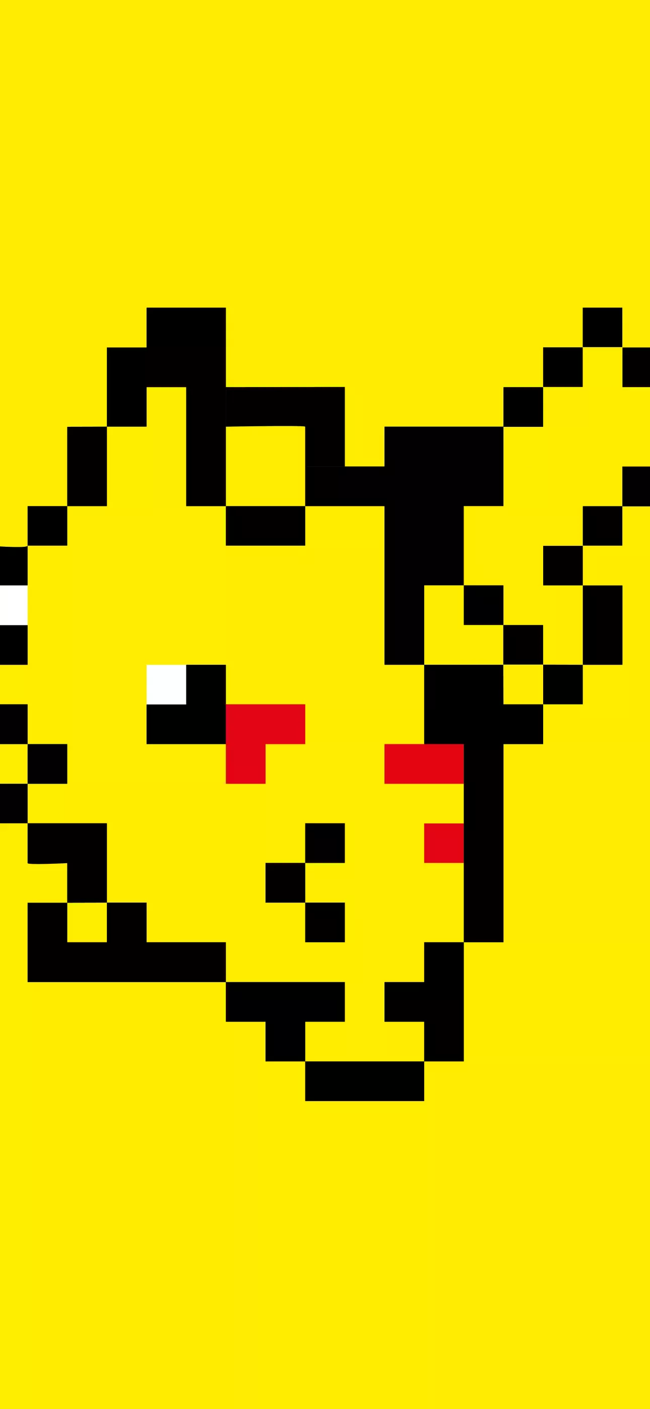 Pikachu Wallpaper 4K, Pixel art, 12K
